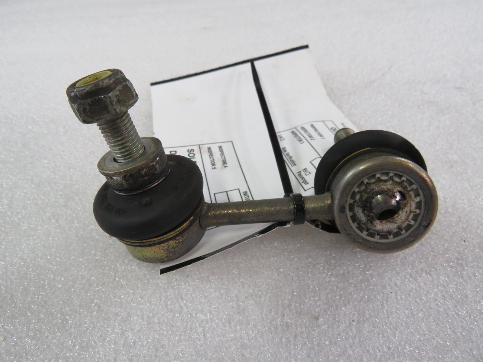 Maserati M128 Spyder, Coupe, RH, Right, Front Drag Link, Used, P/N 185914