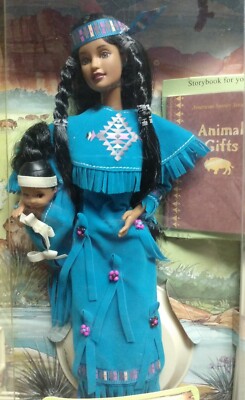 バービー　AMERICAN INDIAN Barbie 1996年製　未開封 1996 Mattel ~ American Stories Series ~ American Indian Barbie