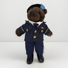 Vintage US ARMY Bear Forces Of America Mini 10  Teddy Bear In Service Uniform