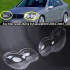 <!--F#f_0-->Pair Car Front Headlight Lens Cover For Mercedes-Benz W203 2001-2007<!--F/-->