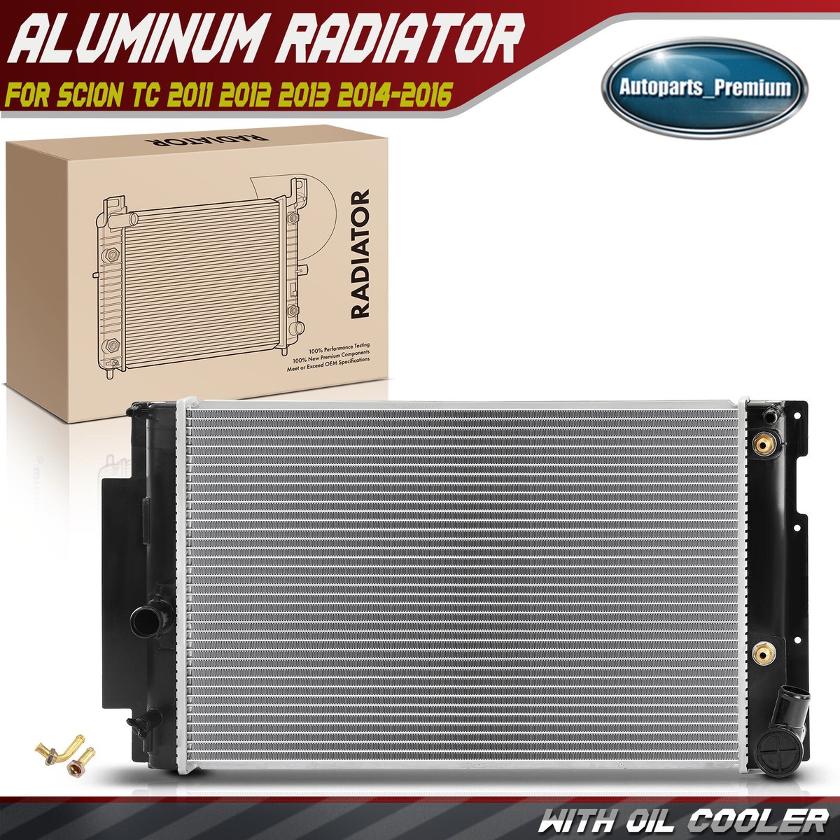Headlight Assemblies For Chevrolet Chevy Engine Radiator Aluminum ...