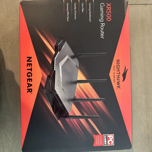 NETGEAR XR500-100NAS 4 Port Gaming Router (XR500100NAS)