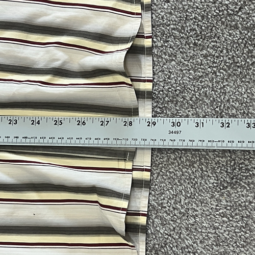 Tommy Bahama Button Up Shirt Mens 2XL Long Sleeve White Green Striped XXL - Picture 7 of 24