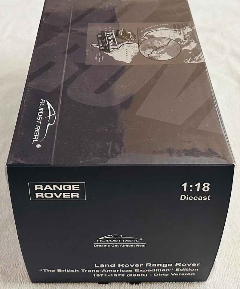 Range Rover British Trans-Americas Expedition, Almost Real, 1/18, Dirty Version. - Image 4 of 4