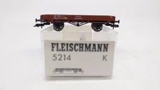 Fleischmann 5214K HO Scale DR Erfurt Flat Car #48775 LN/Box