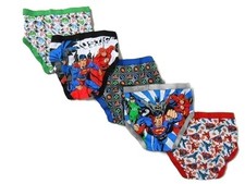 Handcraft Little Boys' Justice League Brief Pack of 5