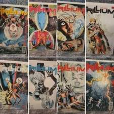 TRILLIUM #1-8 VERTIGO COMICS COMPLETE Series Set Lot JEFF LEMIRE 2013
