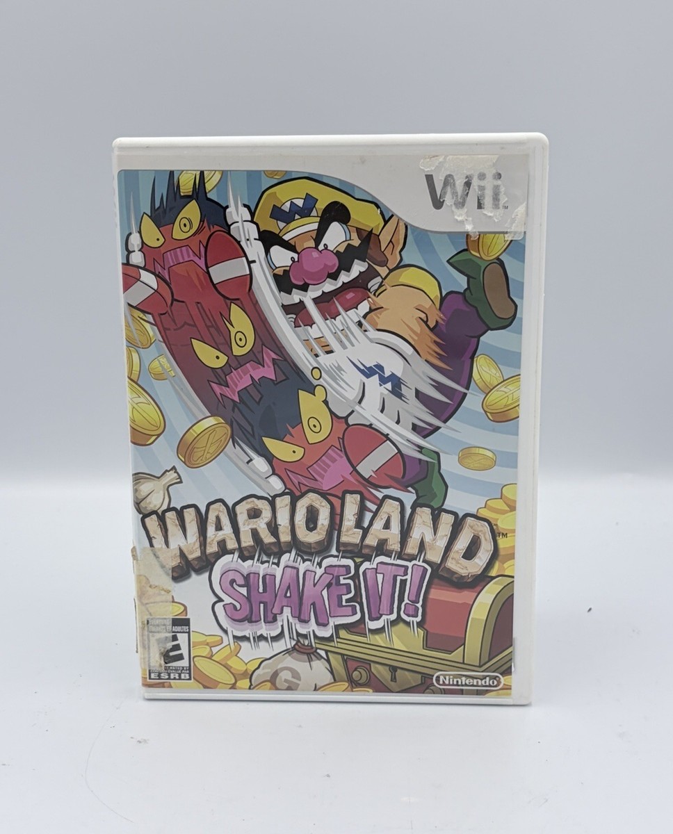 Wiiカセット Wario Land Shake It Nintendo Wii Complete CIB 45496901172| eBay