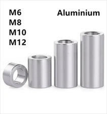 Aluminium Alloy Standoff Spacer M6 M8 M10 M12 Stand off Collar Round Spacer Bush