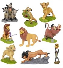 Disney Store Lion King Figure Toy Set Lot Of 9 PVC Figures Cake Toppers NEW