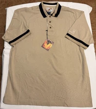 Cutter & Buck Men's Conseco Polo Shirt - Brown - Size XL - NEW W/Tags - Cotton