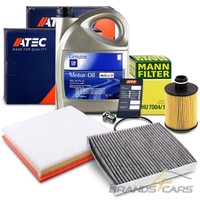 Atec Inspektionspaket FÜR Opel Astra J Cascada Zafira Tourer C 1.3 2.0 Cdti