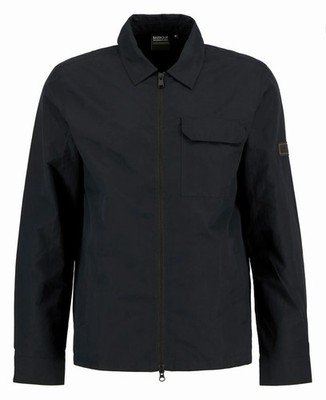 Barbour International Overshirt Warren Schwarz MOS0474 Regular S-2XL