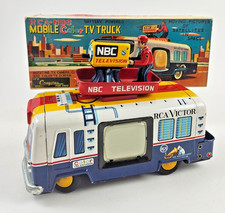 Cragstan Mobile Color TV NBC Truck z oryginalnym opakowaniem dł.: 21 cm - ładny stan - rzadki!