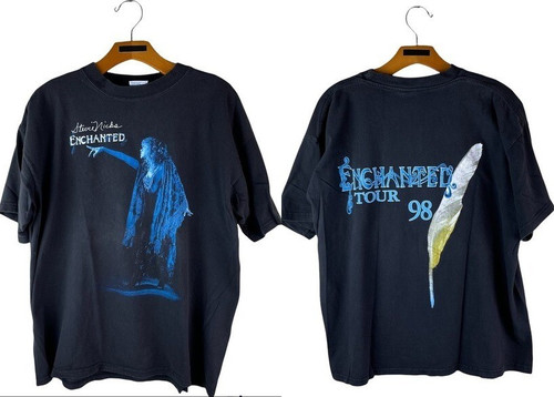 VTG 1998 Stevie Nicks Enchanted Tour T-Shirt Men’s remake PA10531