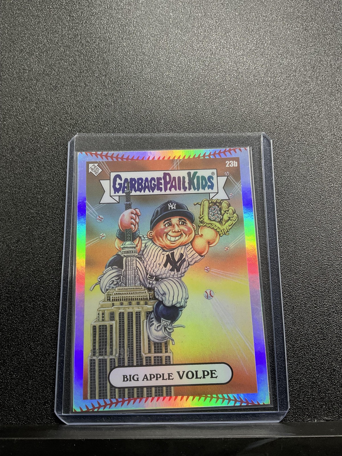 Gpk Baseball 2023 Topps GPK X MLB Series 3 Big Apple Volpe #23b Baseball Stitch Foil ...