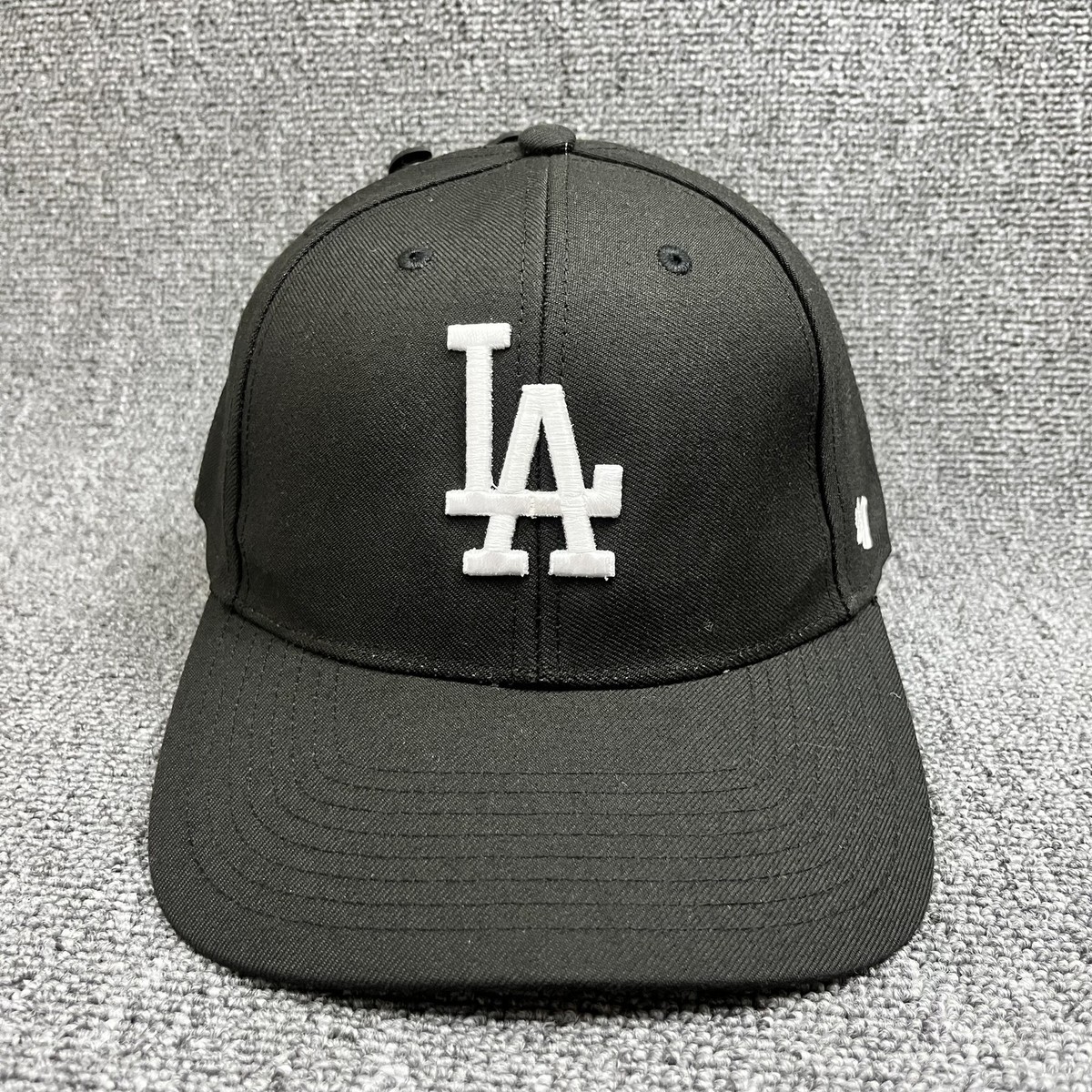 Los Angeles Dodgers '47 Brand MVP Hat Black Adjustable Hook & Loop MLB Cap