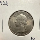 1932 Washington Quarter 25c AU/UNC