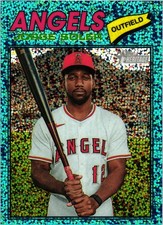 2026 Topps Heritage #37 Jorge Soler Chrome Light Blue Sparkle Refractors