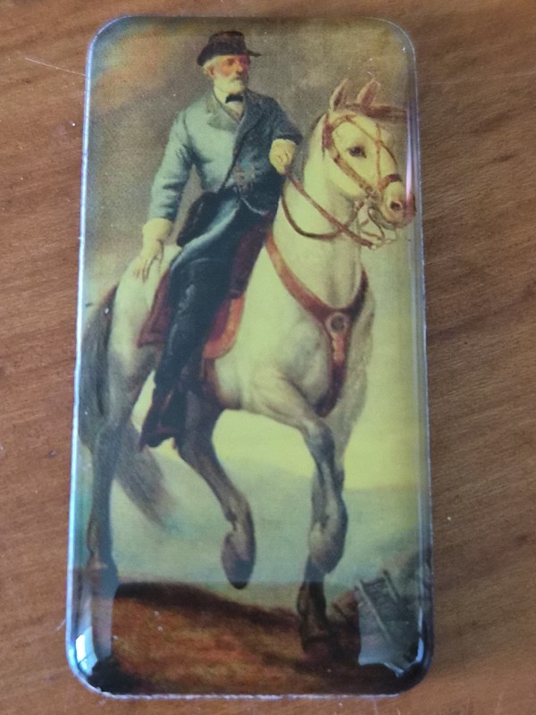 Robert E Lee & Traveler Refrigerator Magnet New Old Stock Vintage