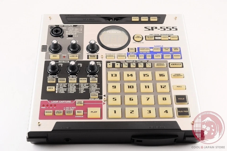 [NEUWERTIG+ mit 1GB CF in Box] Roland SP-555 SP555 Creative Sampler aus Japan M165 - Bild 3 von 4