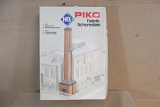 PIKO 61118 HO SCALE FACTORY CHIMNEY BUILDING for MODEL RAILWAY om