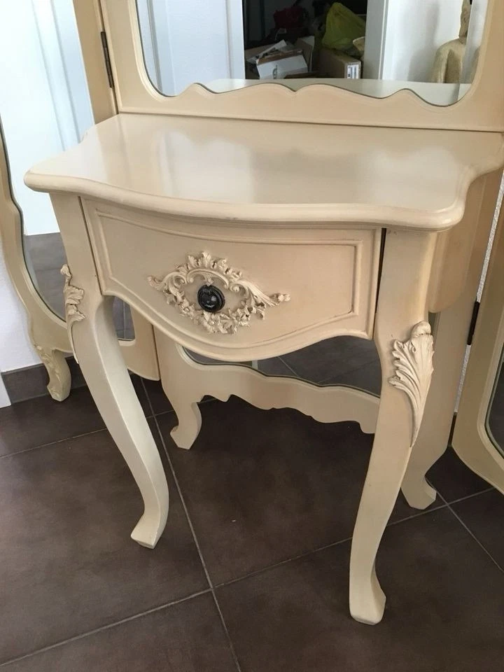 Shabby Alt Antiquität Vintage Landhaus Spiegel Kommoden Schrank Guter Zustand - Bild 2 von 4