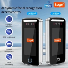 Tuya Waterproof Metal Fingerprint Access Control Keypad WiFi Door Opener System