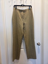Vintage Rafael Wool Trousers Camel Tan Women's Size 8 vintage