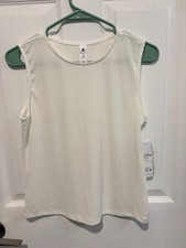 YogaLicious Piano Rib  Nicki Tank Women s M 