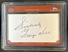 2009 Topps Sterling George Kell Cut Signatures Auto #/19 Tigers