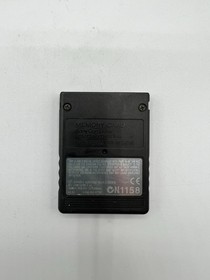 Official Sony PlayStation 2 PS2 Magic Gate Black 8 MB Memory Card