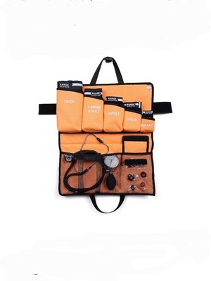 LotFancy Aneroid Blutdruckmessgerät 5-in-1 Profi mit Doppelkopf Stethoskop