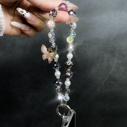 Butterfly Wrist Short Hanging Rope Luxury Hand-beaded Pendant Gifts - Zdjęcie 3 z 12