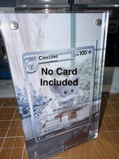 Cinccino 153/086 Sv: Black Bolt Pokémon Magnetic 🧲 Extended Art Display Case on eBay