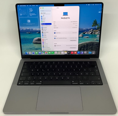 Apple MacBook Pro A2442 14,2'' M1 PRO 16GB RAM 512GB SSD Grade C DEU