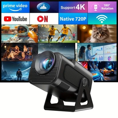 Günstiger HY320 Mini Projektor 720p - WIFI 6, Bluetooth 5.0 - Android 14 - Bild 1 von 4