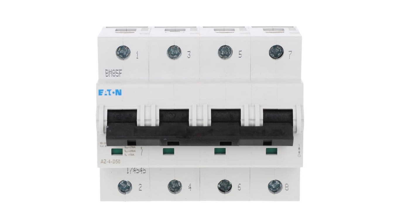 4P D 50A Overcurrent Switch 25kA AC AZ-4-D50 1745