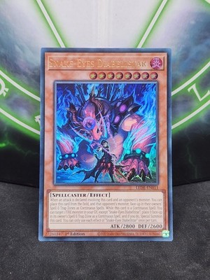 Yugioh Snake-Eyes Diabellstar LEDE-EN011 Ultra Rare 1st Edition NM
