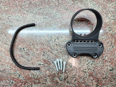 NEW] 93-21 Harley Davidson Sportster Speedometer Side Mount Black