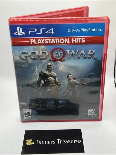 God of War (PlayStation 4,2019) No manual Tested Works Great