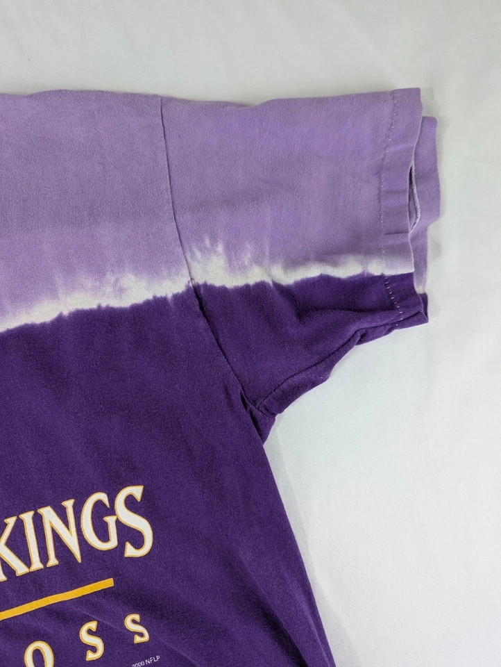 Рубашка Randy Moss Minnesota Vikings галстук-краситель фиолетовая мужская M средняя для всех спортивных мероприятий - Изображение 4 из 4