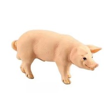 Boar Pig Animal Figure Toy PVC Wildlife Small Figurine Birthday Gifts