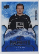2021-22 Upper Deck Ice 2020-21 Base Ice Premieres 372/1299 Cole Hults #124 1cx3