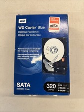 Vintage WD 320GB Drive Caviar Blue SATA II 7200 RPM 3.5" XP/2000 Western Digital