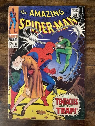 Amazing Spider-Man #54 (1967) Marvel Silver Age Doctor Octopus VG+ Complete