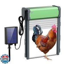 Automatic Chicken Coop Door Solar: Automatic Chicken Door - Solar