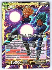 Trunks // SSB Vegeta SS Trunks, Father-Son Onslaught Cards Dragon Ball Super