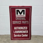 Vintage Murray Authorized Lawn Mower Service Center Metal Sign