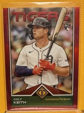 2024 Topps Transcendent Image Variation Red Refractor /5 Colt Keith #93 RC